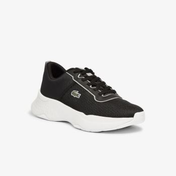 Lacoste Court Drive Sneaker - Tenisky Dětské Černé / Šedé | CZ-KiuYoL